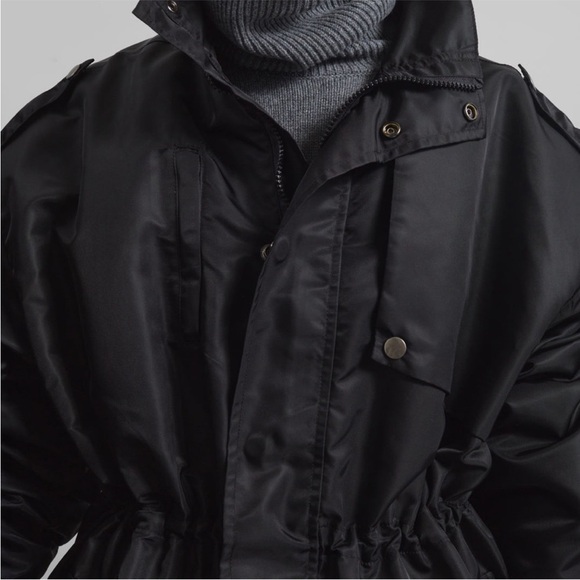 The Frankie Shop Helsta Utility Jacket Black One Size - Picture 4 of 13